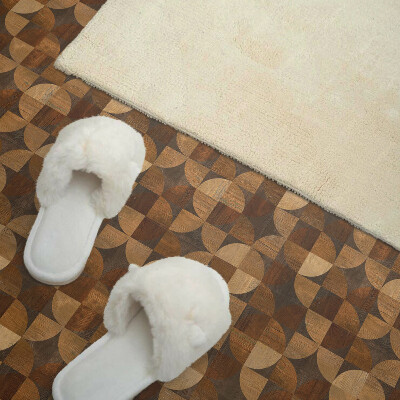 Pvc obklady Geometrie ve tvaru přírodního dřeva