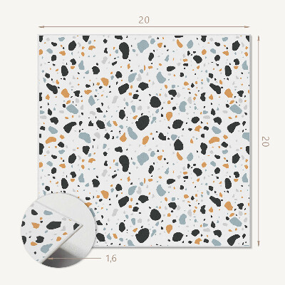 Vinylové obklady Umělecký vzor s abstraktními skvrnami