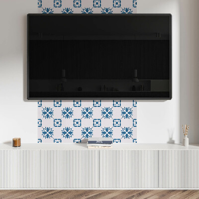 Samolepiace pvc obklady Rostlinný design s květy a listy