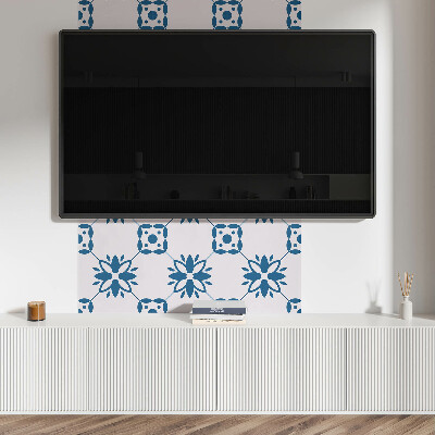 Samolepiace pvc obklady Rostlinný design s květy a listy
