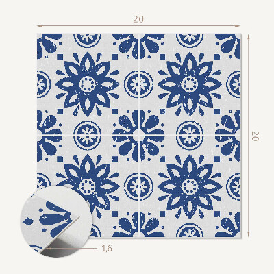 Vinylové obklady květinový design