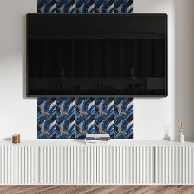 Vinylové obklady Abstraktní vlnový design