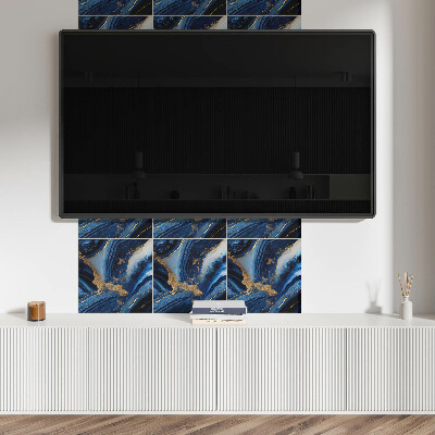 Vinylové obklady Abstraktní vlnový design