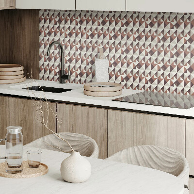 Vinylové obklady Trojúhelníkový motiv v moderním designu