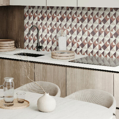 Vinylové obklady Trojúhelníkový motiv v moderním designu