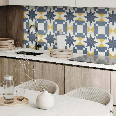 Vinylové obklady Stylový geometrický motiv hvězd