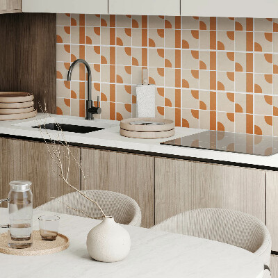 Samolepiace pvc obklady Geometrické motivy v abstraktním stylu