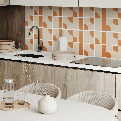 Samolepiace pvc obklady Geometrické motivy v abstraktním stylu