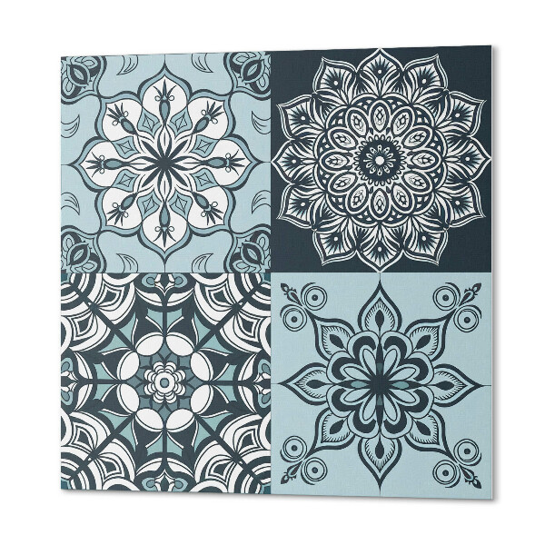 Pvc obklady Mandala v mřížce vzorů