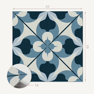 Vinylové obklady Geometrický vzor v umělecké verzi