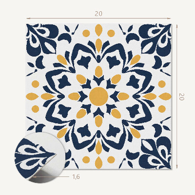 Vinylové obklady Mandala s motivem květin