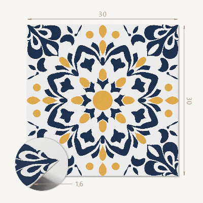 Vinylové obklady Mandala s motivem květin
