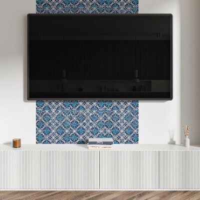 Samolepiace pvc obklady Geometrie s flórou v moderním stylu
