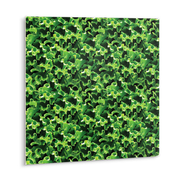 Samolepící podlahové čtverce Listy zeleného salátu