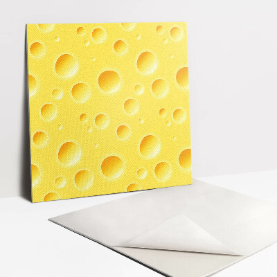 PVC obklady Žlutý sýr s otvory