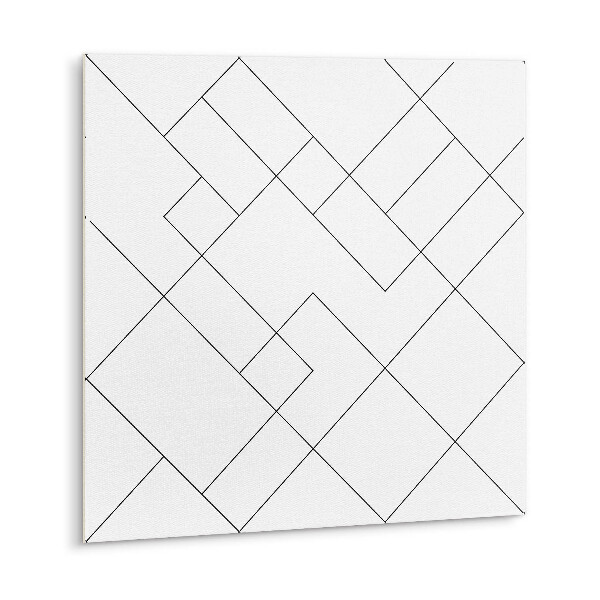 Samolepící podlahové čtverce Minimalistické čtverce