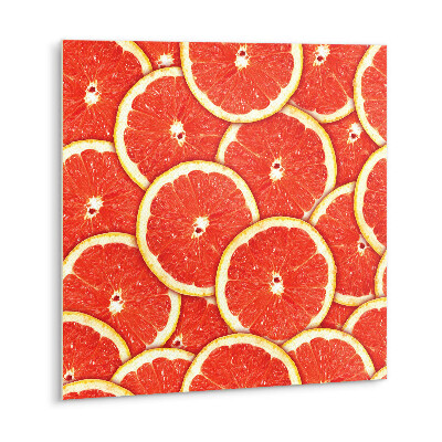 PVC obklady na stěnu Plátky červeného grapefruitu