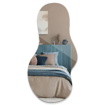 Nepravidelné zrcadlo moderní design