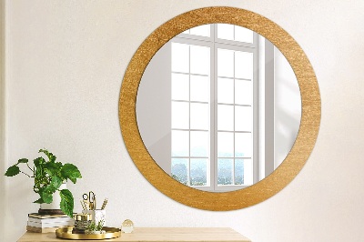Kulaté dekorativní zrcadlo na zeď Kovový povrch