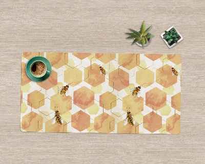 Ochranná podložka na stůl Plátky včel medové