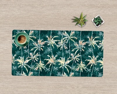 Velká podložka na stůl Tropický vzorec palmy
