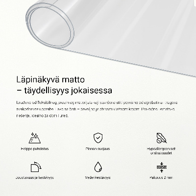 Ochranná podložka prrůhledná