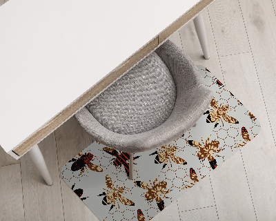 Podložka pod židli Včely voštiny