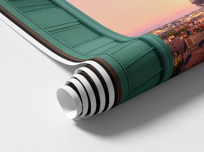 Nálepka na okno s výhledem 59x100 Městské okno