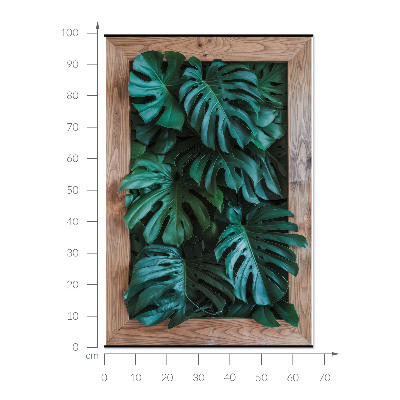 3D samolepka do dětského pokoje 67x100 Zelené složení