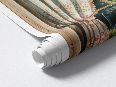 Nálepka na okno s výhledem 97x100 Idylické okno