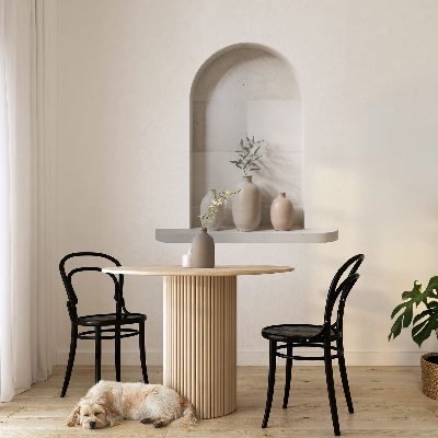 3D samolepka do dětského pokoje 91x100 Keramické vázy