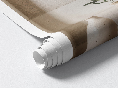 3D samolepka do dětského pokoje 91x100 Keramické vázy