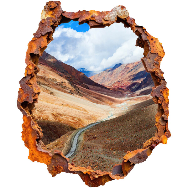 Fototapeta díra ve zdi 108x130 Horská krajina