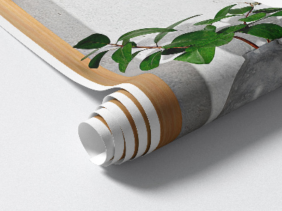 3D samolepka do dětského pokoje 130x81 Rostlinné výklenky