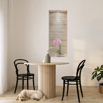 3D samolepka do dětského pokoje 52x130 Orchidejová elegance