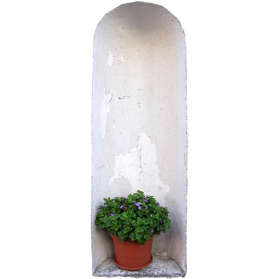 3D samolepka do dětského pokoje 47x130 Výklenek ve zdi