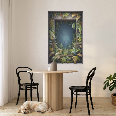 Fototapeta okno 3D 39x60 Přirozená harmonie