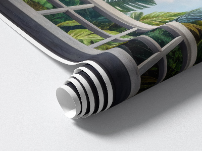 Fototapeta okno 3D 43x60 Exotický výhled