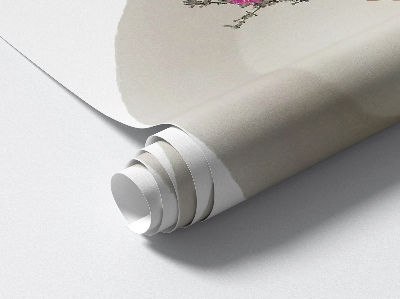 Samolepka na zeď 3D 60x41 Sušené květiny