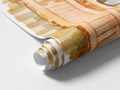 Fototapeta okno 3D 74x80 Idylické okno