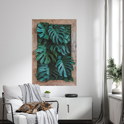 Samolepka na zeď 3D 54x80 Zelené složení