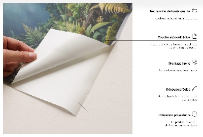 Samolepka díra ve zdi 3D 66x80 Noční světla