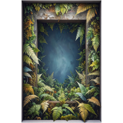 Fototapeta okno 3D 52x80 Přirozená harmonie