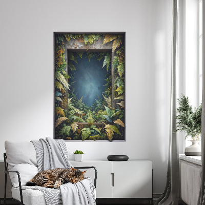 Fototapeta okno 3D 52x80 Přirozená harmonie