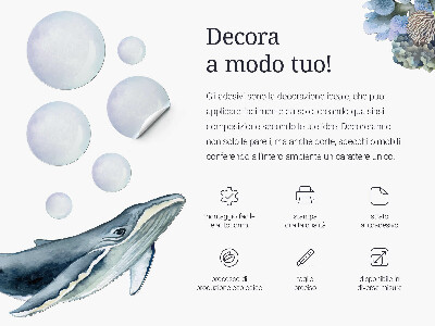 Samolepka na zeď 60x90 Safari s divokými zvířaty v kreslené podobě