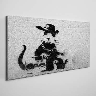 Obraz na plátně Hood Rat Banksy