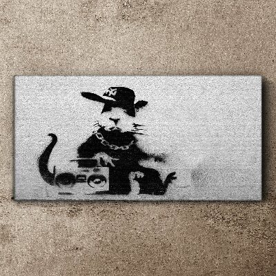 Obraz na plátně Hood Rat Banksy