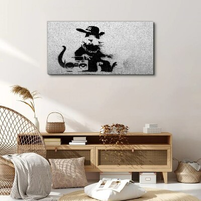 Obraz na plátně Hood Rat Banksy