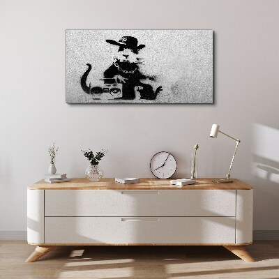 Obraz na plátně Hood Rat Banksy