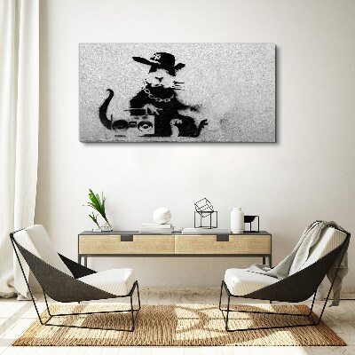 Obraz na plátně Hood Rat Banksy